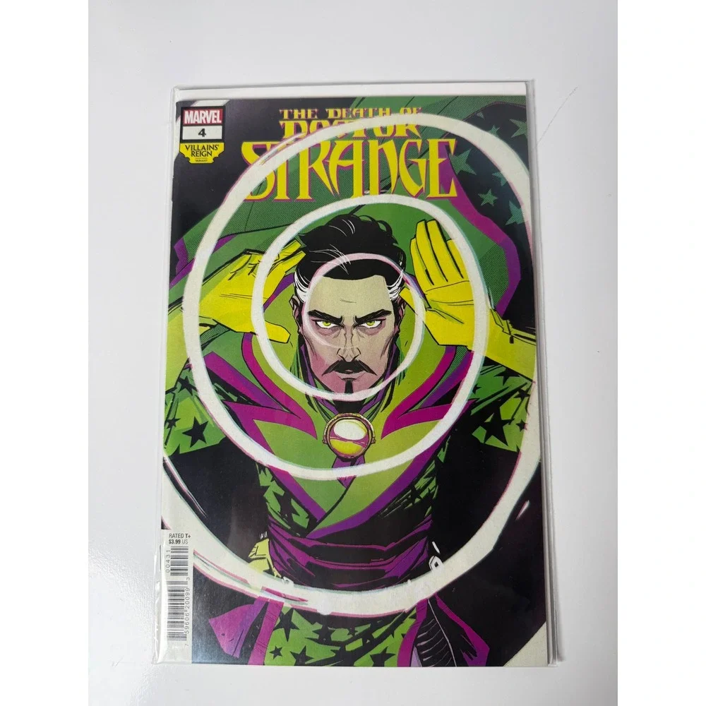 The Death of Doctor Strange 4‎ Villains Reign Variant Marvel Comics 2022 Momoko